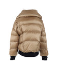 Doudoune courte Léonardo camel