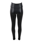 Leggins cuir vegan noir