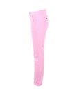 Pantalon chino coton stretch rose