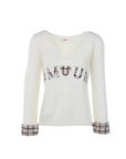 Pull AMOUR écru