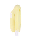 Pull BRODERIE jaune