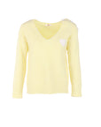 Pull COEUR jaune clair