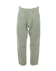 Pantalons Slouchy coton vert clair