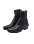 Schwarze CPH 234 Stiefeletten aus Vitello-Stretchleder