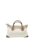 GIANNI CHIARINI Handtasche „Judy“ in Ecru-Taupe
