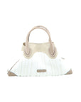 GIANNI CHIARINI Handtasche „Judy“ in Ecru-Taupe