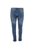 PdJ – Denim-Jeans mit Strassknöpfen