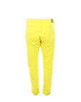 PdJ – Gelbe Jeans mit Strassknöpfen