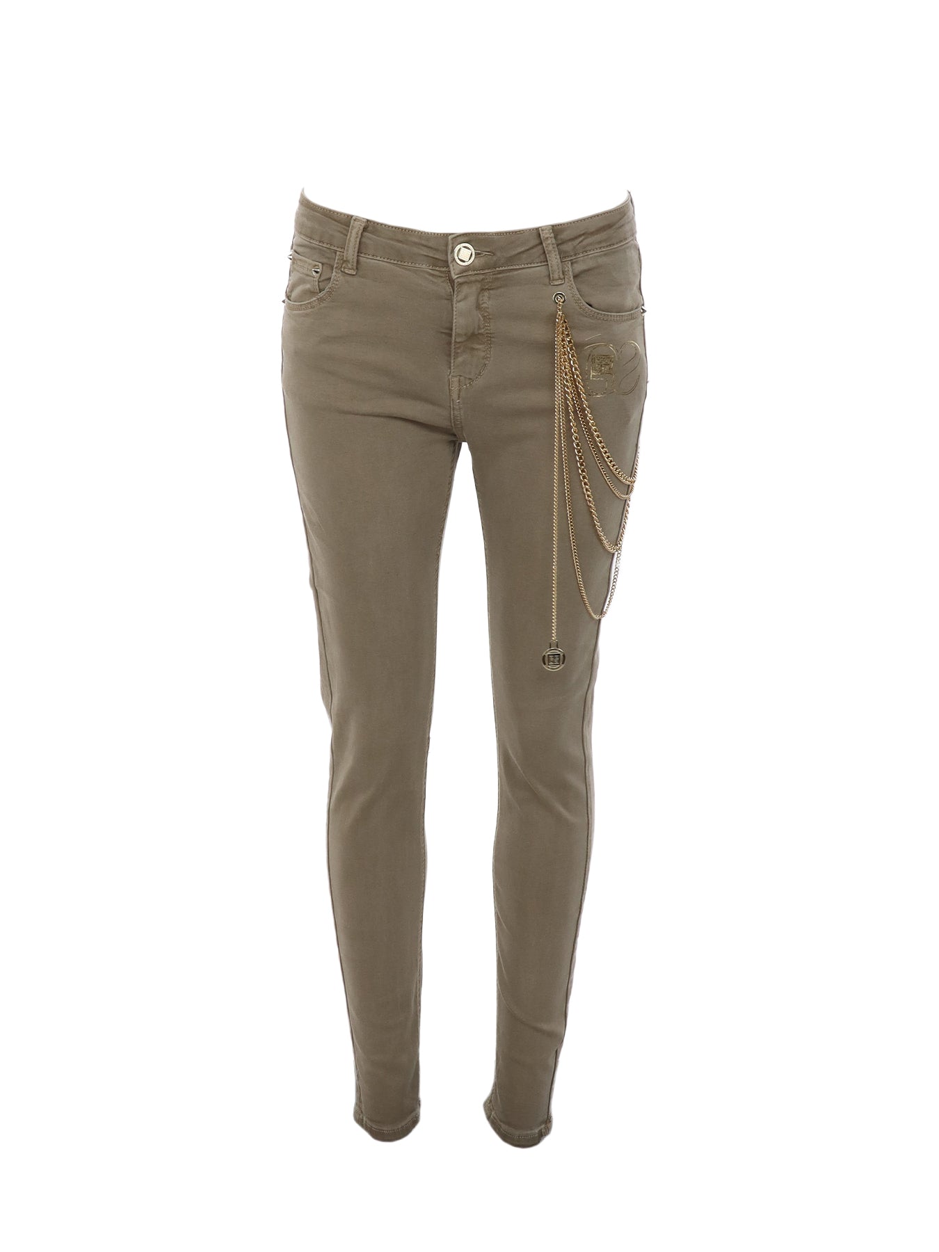 GS Taupe Kettenjeans