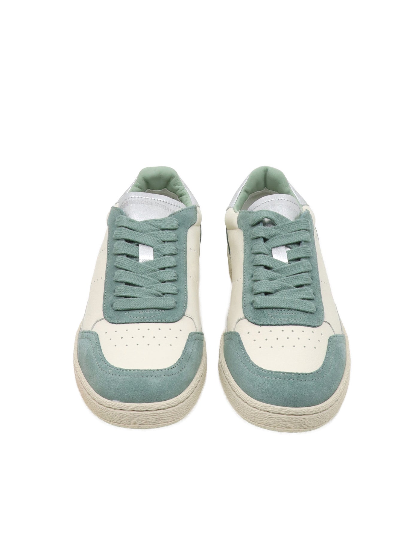 CPH 255 Ledermix Creme/Mint Sneakers