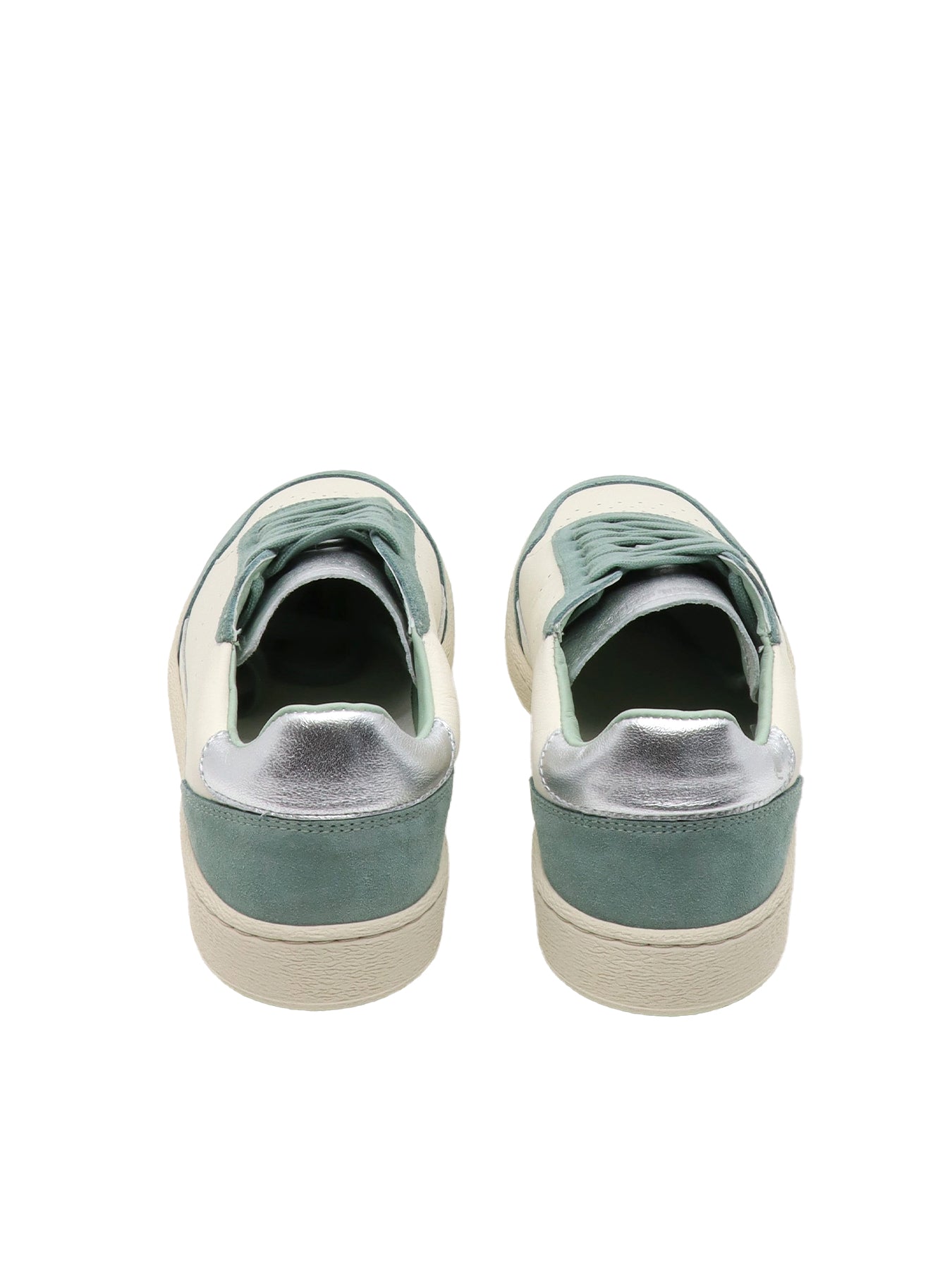 CPH 255 Ledermix Creme/Mint Sneakers