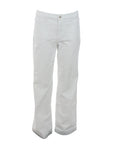 Jeans flare blanc RD