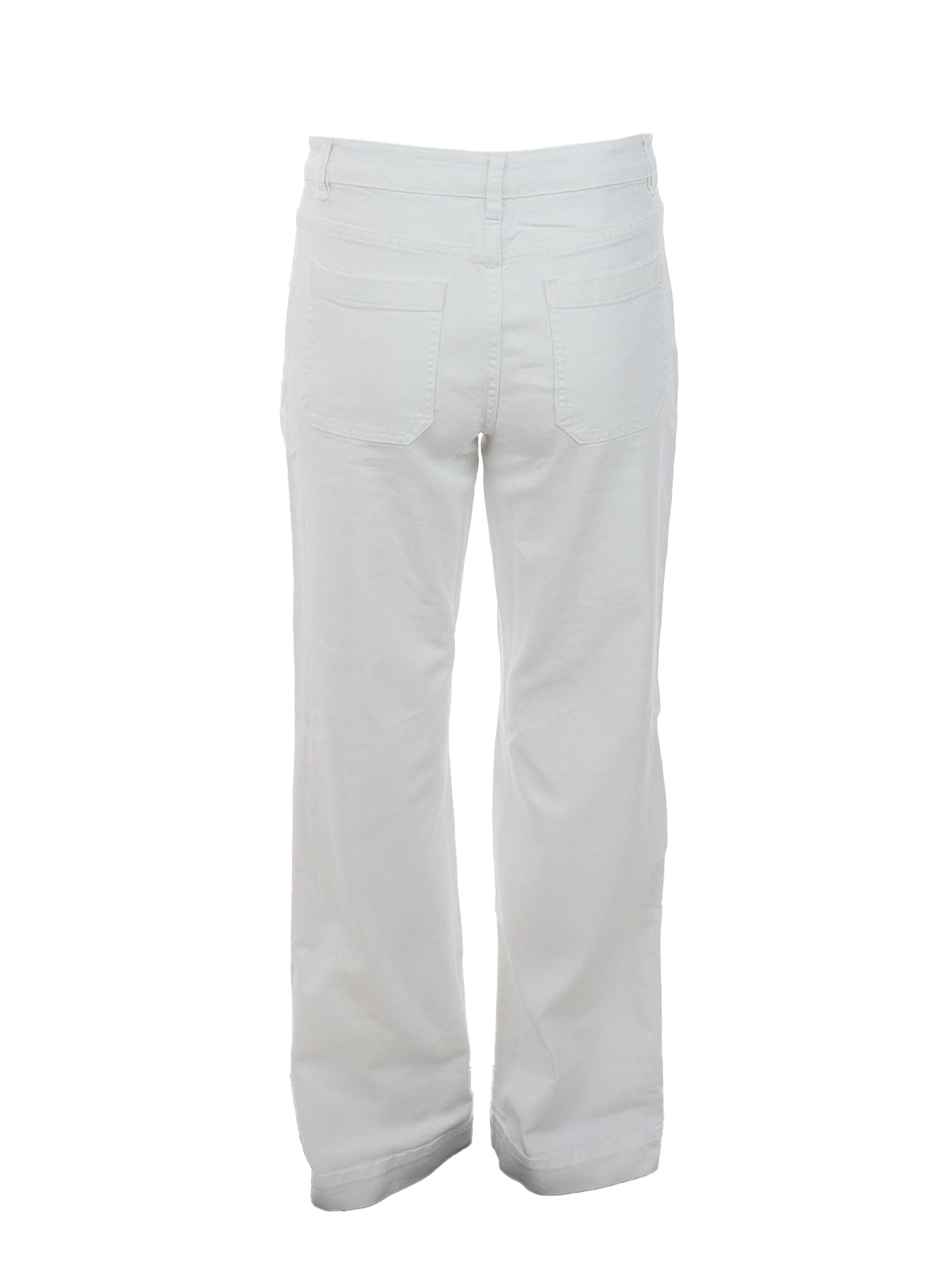 Jeans flare blanc RD
