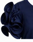 T-shirt manches FROU marine