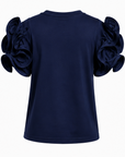 T-shirt manches FROU marine