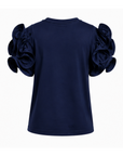 T-shirt manches FROU marine