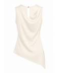 Top Mariley asymétrique écru