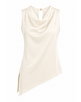 Top Mariley asymétrique écru