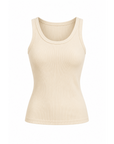 Top coton beige
