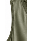 Top kaki col V