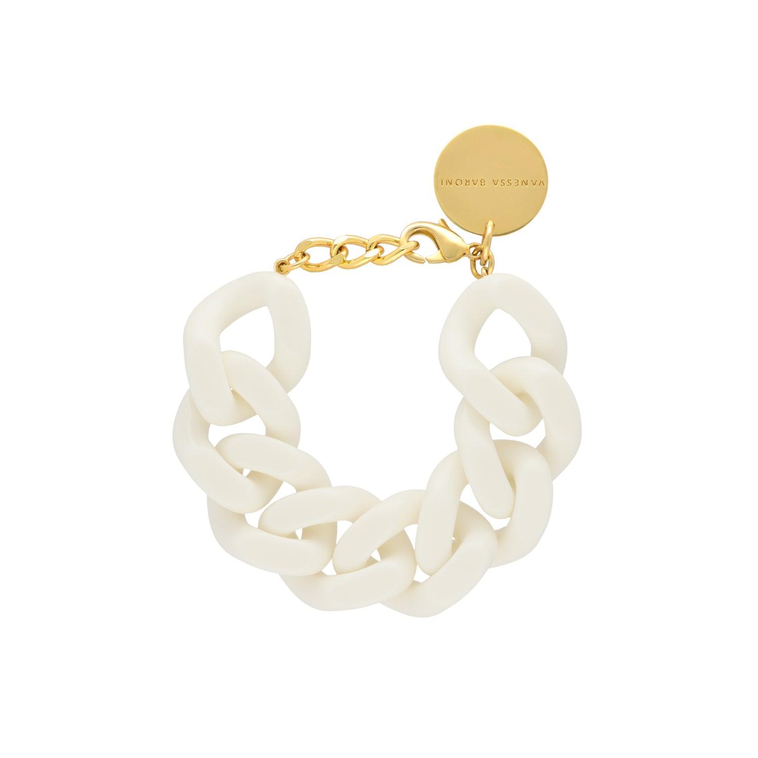 Bracelet maillons off white Vanessa Baroni