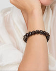 Mini Stone Flex Bracelet dark brown marble Vanessa Baroni