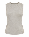 T-shirt maille argent