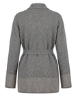 Cardigan Anthrazit Kaschmir Interdee Sequins