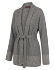 Cardigan Anthrazit Kaschmir Interdee Sequins
