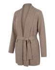 INTERDEE cardigan taupe laine cachemire