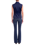 Jeans flare denim foncé
