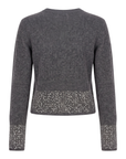Pullover Anthrazit Kaschmir Interdee Sequins