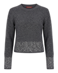 Pullover Anthrazit Kaschmir Interdee Sequins