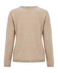 Pullover Beige Kaschmir Interdee Sequins