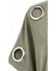 T-shirt oeillets kaki