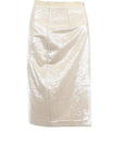 Jupe paillettes Interdee beige
