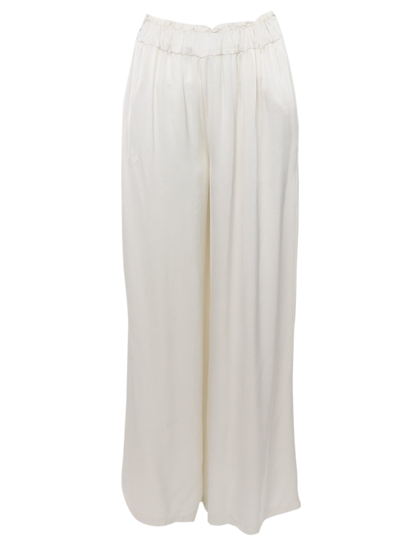 Pantalon soie mélangée Natacha burro