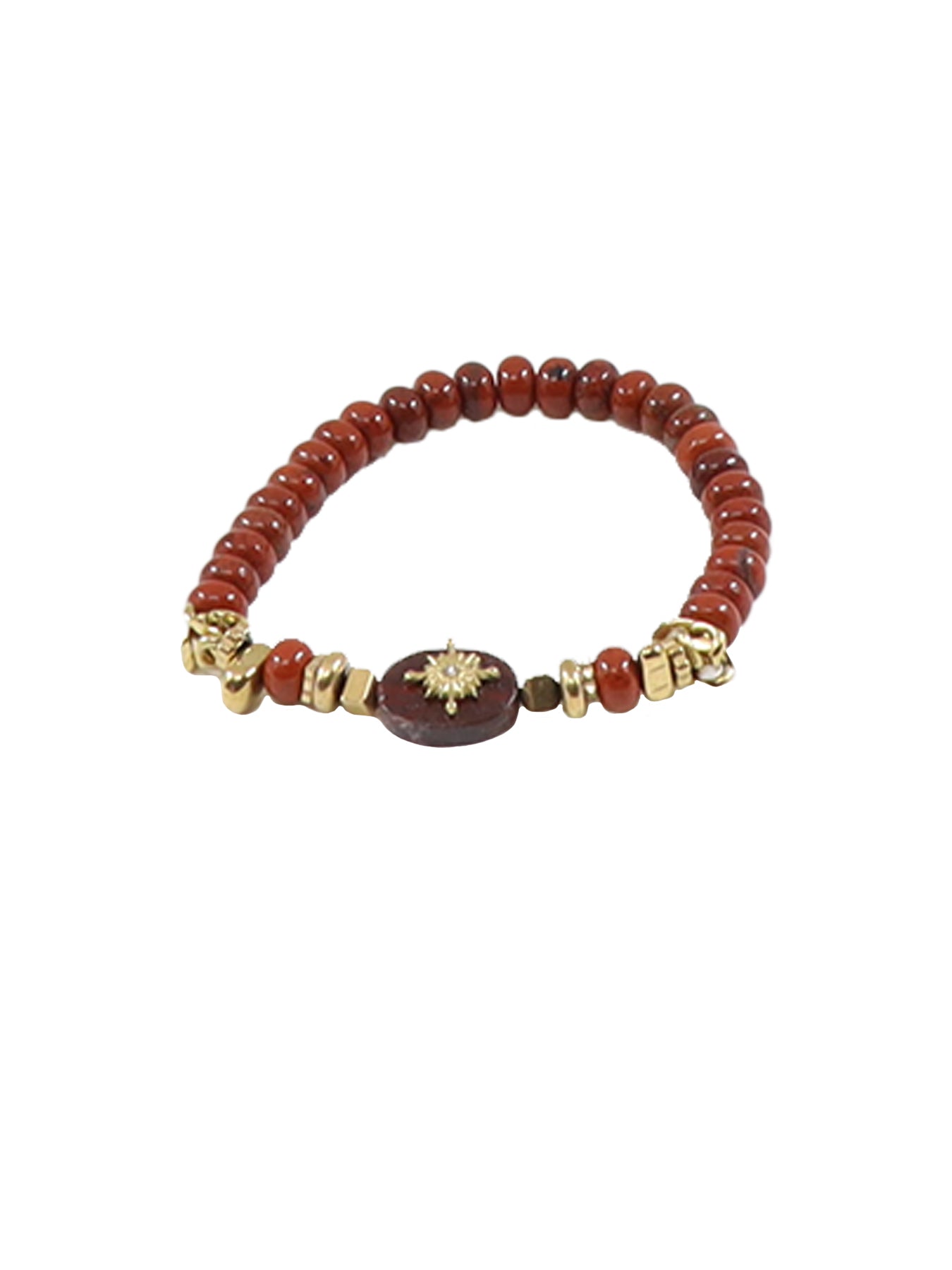 Moon-C Roter Jaspis Armband