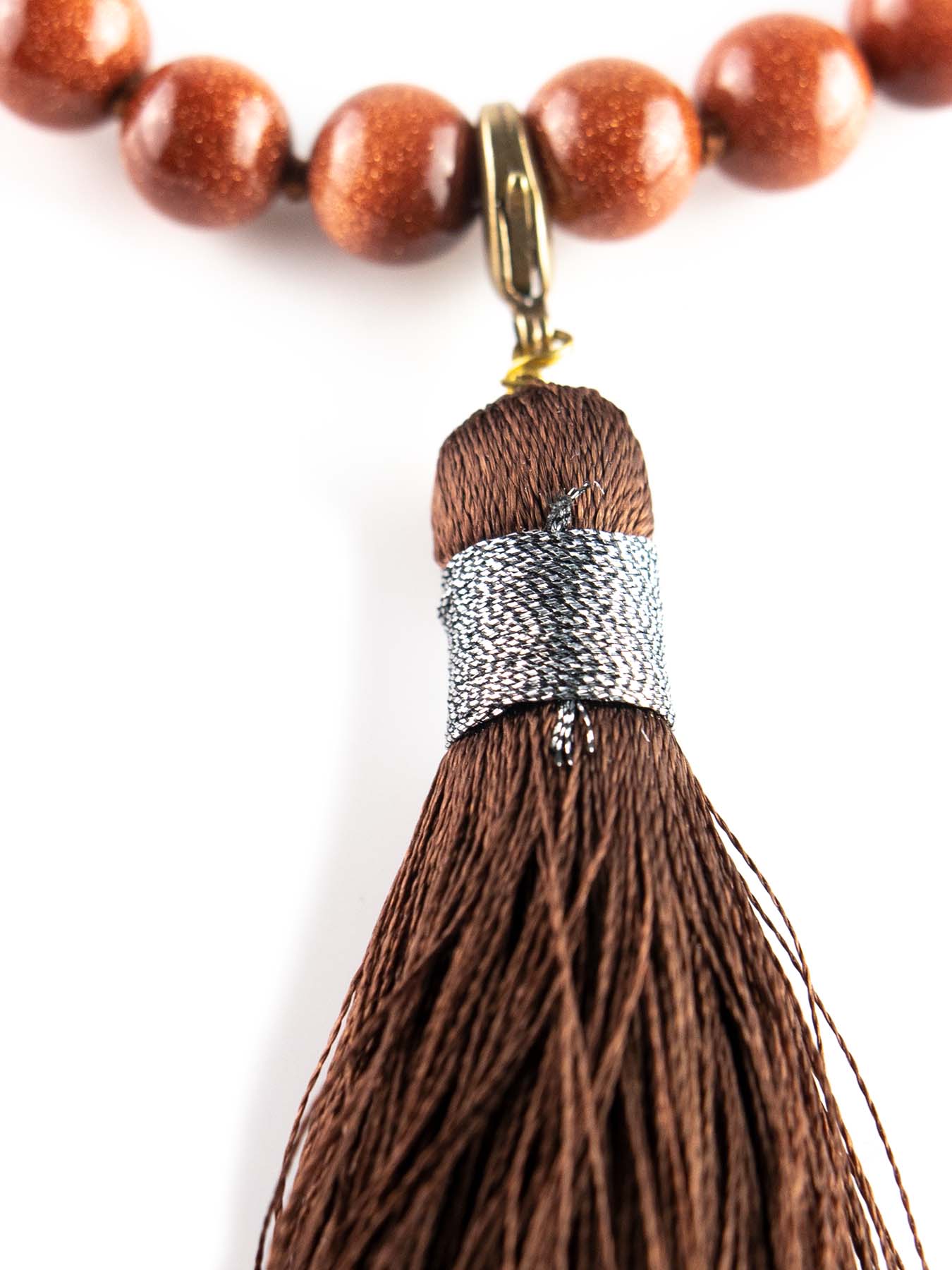 Collier et charm pompon Moon-C