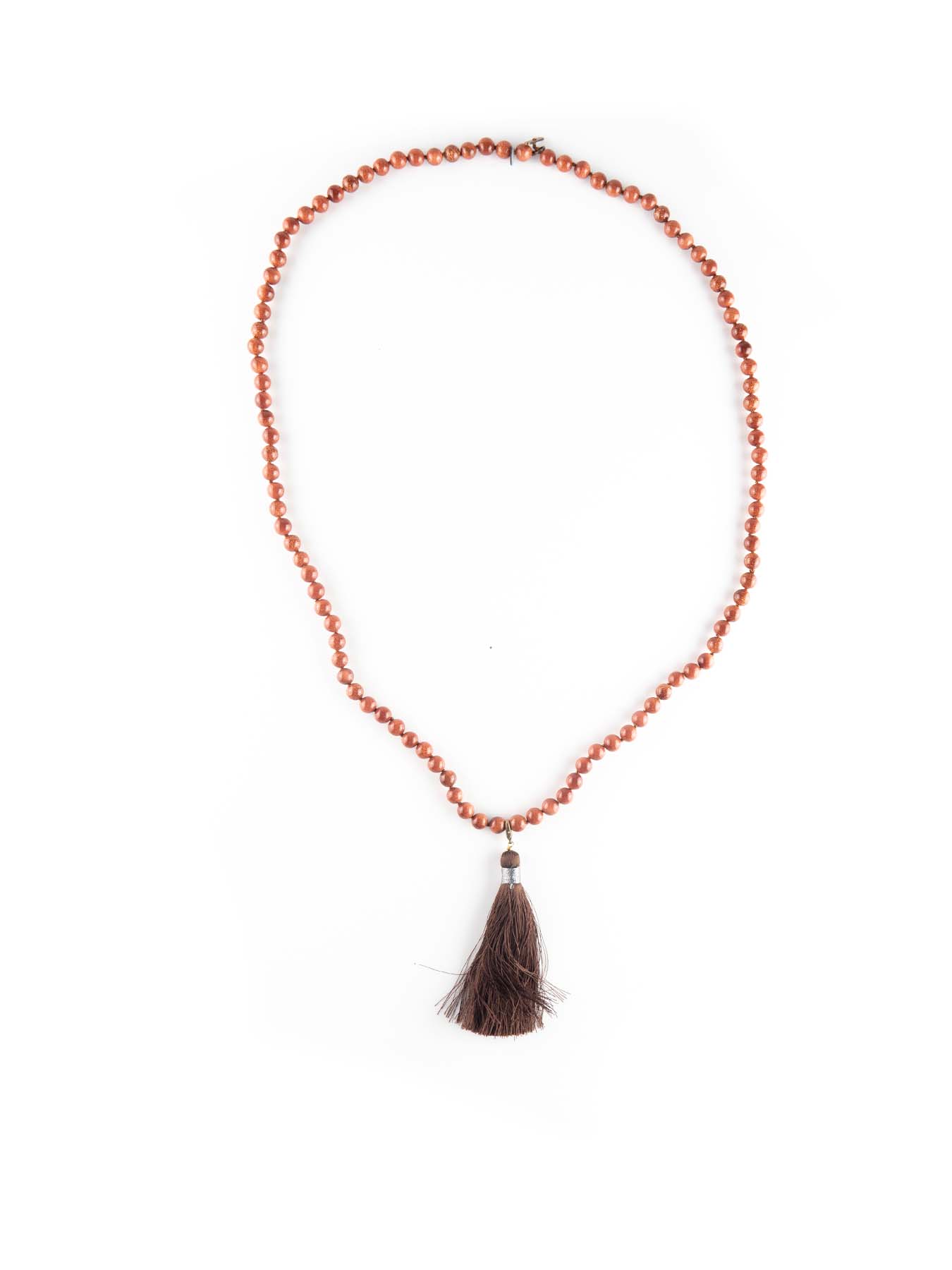 Collier et charm pompon Moon-C