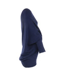 Pull asymétrique marine Natacha