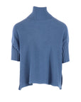 Pull Antonello Serio col montant bleu