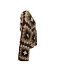 Gilet crochet café