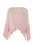 Gilet/pull maille rose Natacha