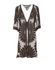 Cardigan avec Broderie G.S. choco