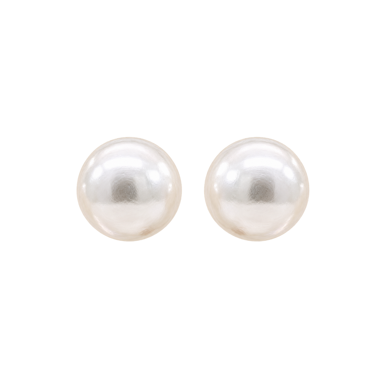 boucles d'oreilles boule argent mat