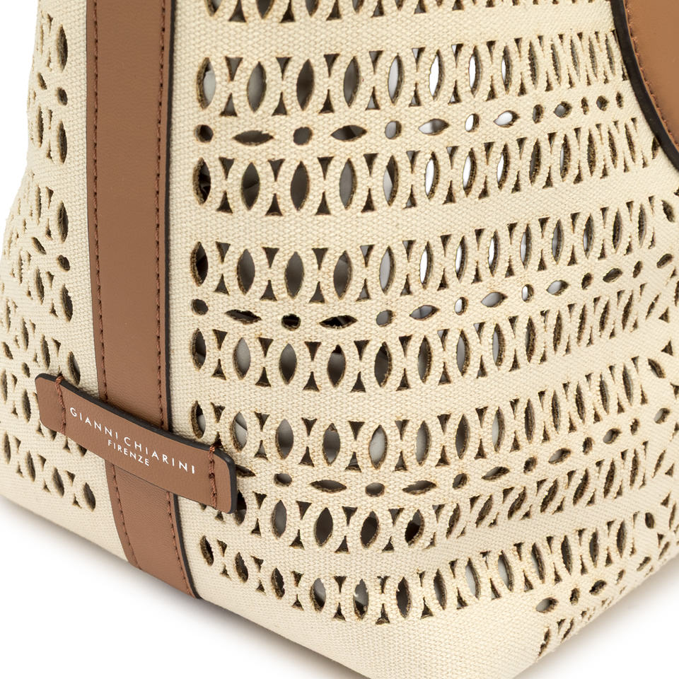 Sac à main MASHUP panna corda,CLAY Gianni Chiarini