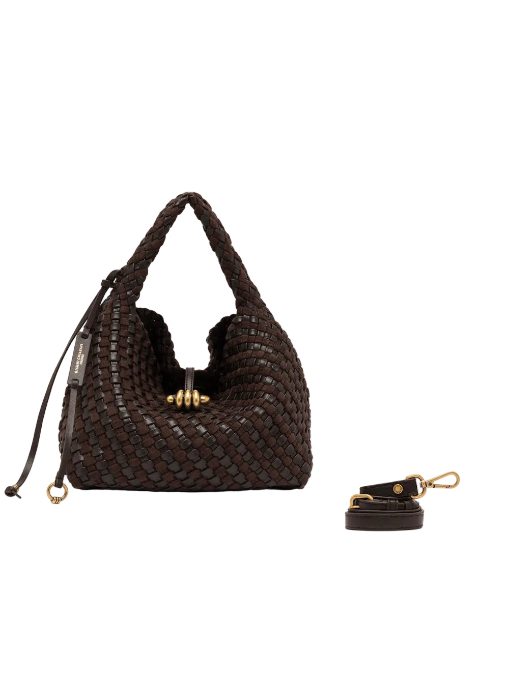 Gianni Chiarini sac à main Aurelie Espresso medium