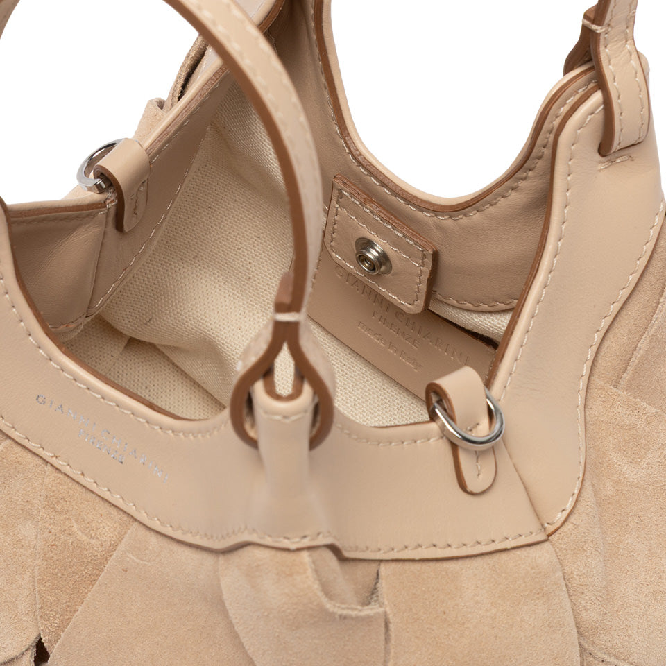 Sac à main Dua nude moyen GIANNI CHIARINI