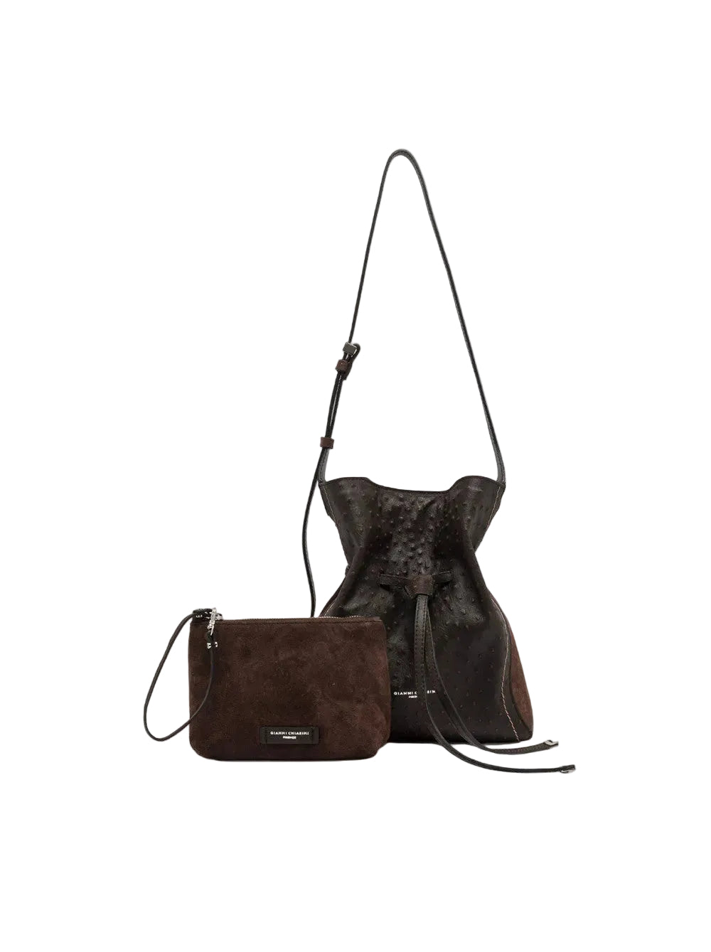 Sac à main Sienna structuré Espresso medium Gianni Chiarini